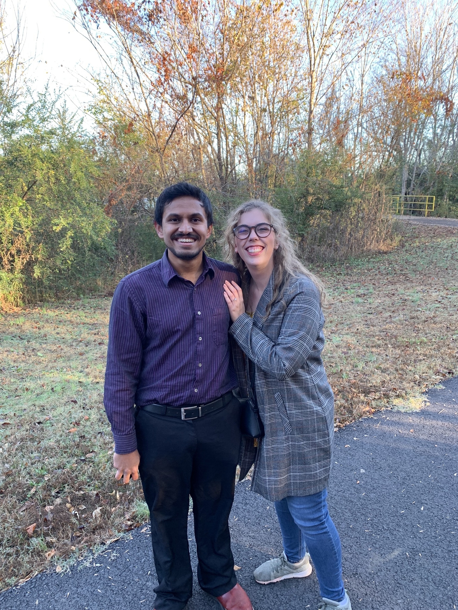 Yohann and Bethany proposal picture